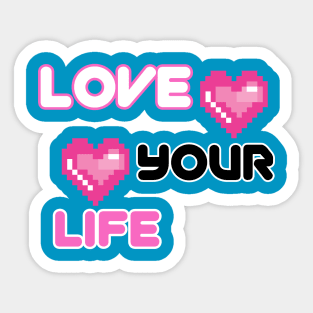 love yourself Sticker
